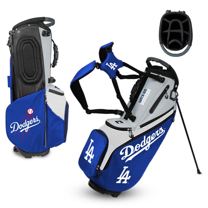 Los Angeles Dodgers Back Nine Stand Hybrid Carry Golf Bag | Sports