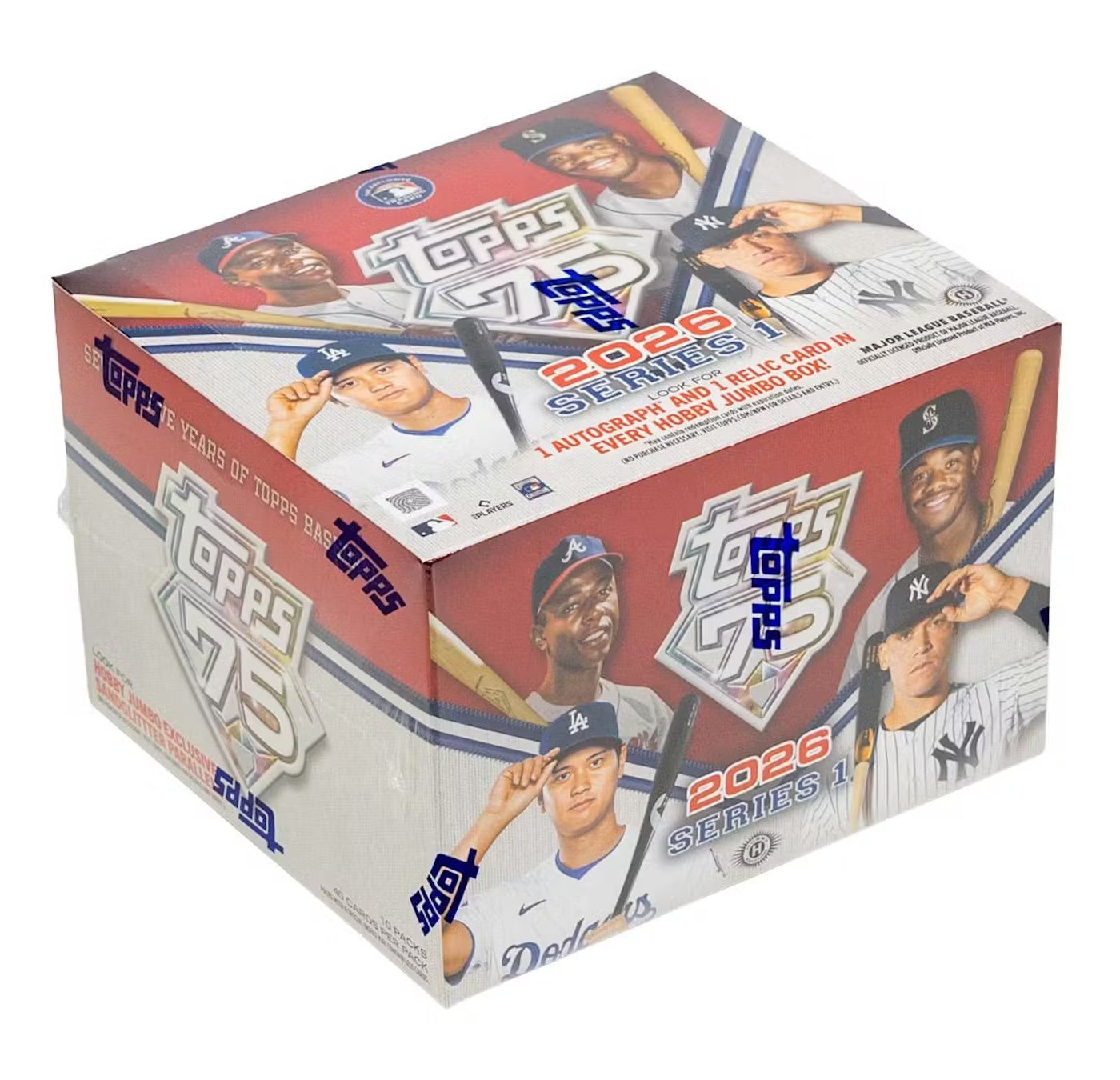 ダイヤモンドヒローズ　ジャージーカード　ボックス 2026 Topps Series One Baseball Jumbo Hobby Box | Sports Addict