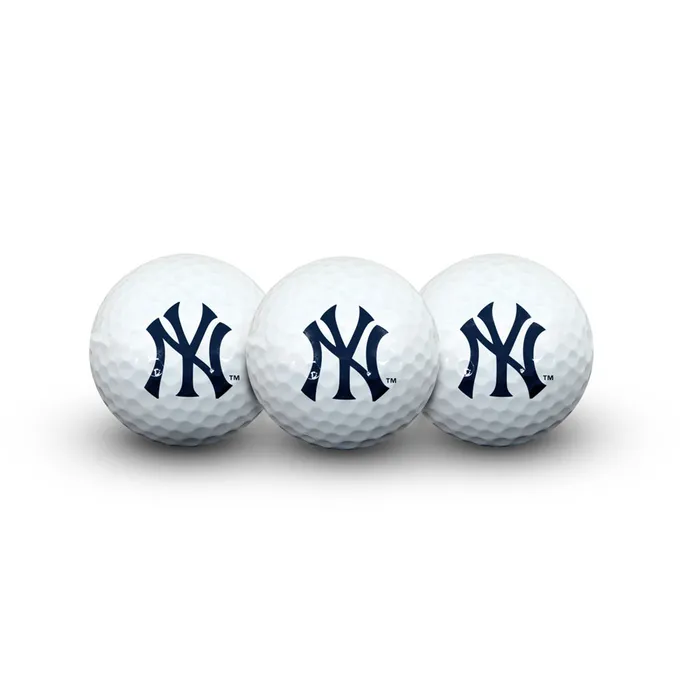ニューヨーク・ヤンキース ゴルフボール 3個セット New York Yankees Golf Balls 3 Pack | Sports Addict