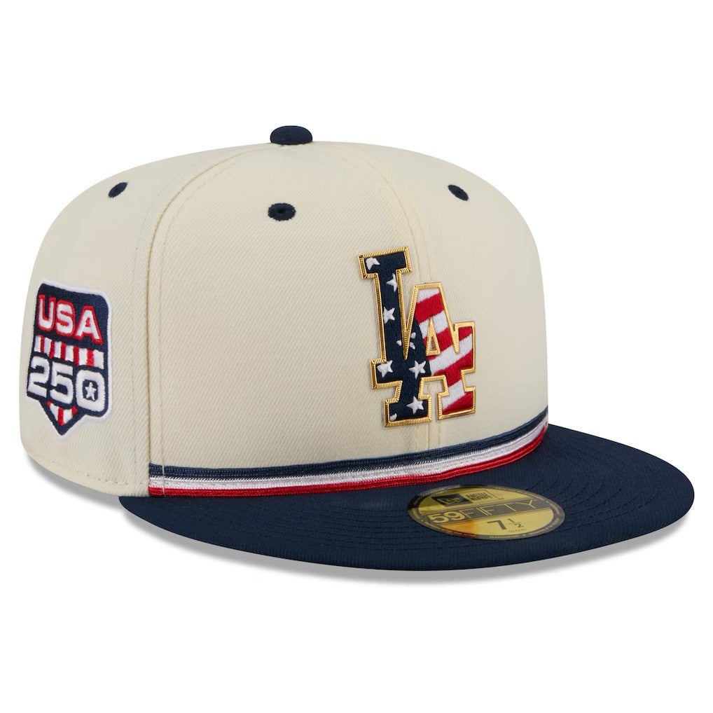Los Angeles Dodgers 独立記念日250周年記念 Los Angeles Dodgers 2026 USA 250 New Era 59FIFTY 4th Of July