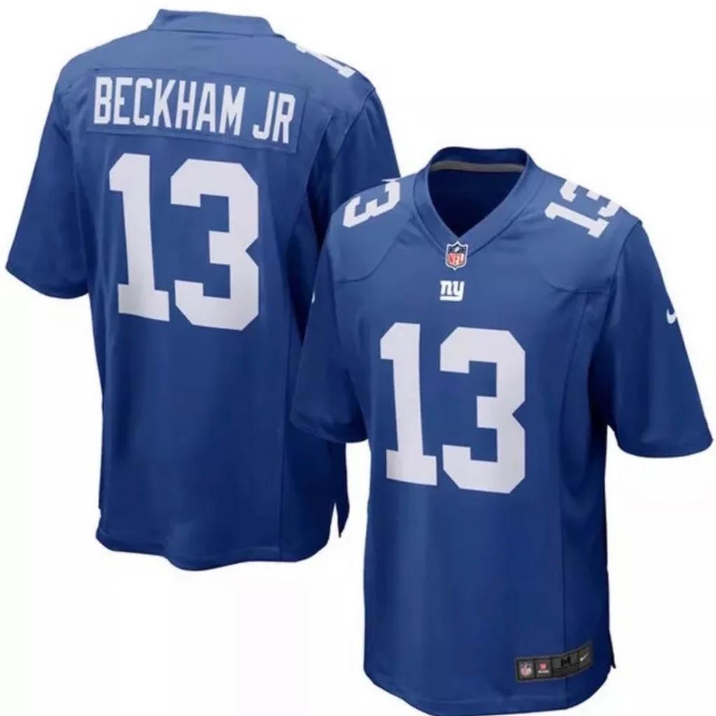 Men Los Angeles Rams Odell on sale Beckham Jr. Vapor Limited Royal Jersey Large