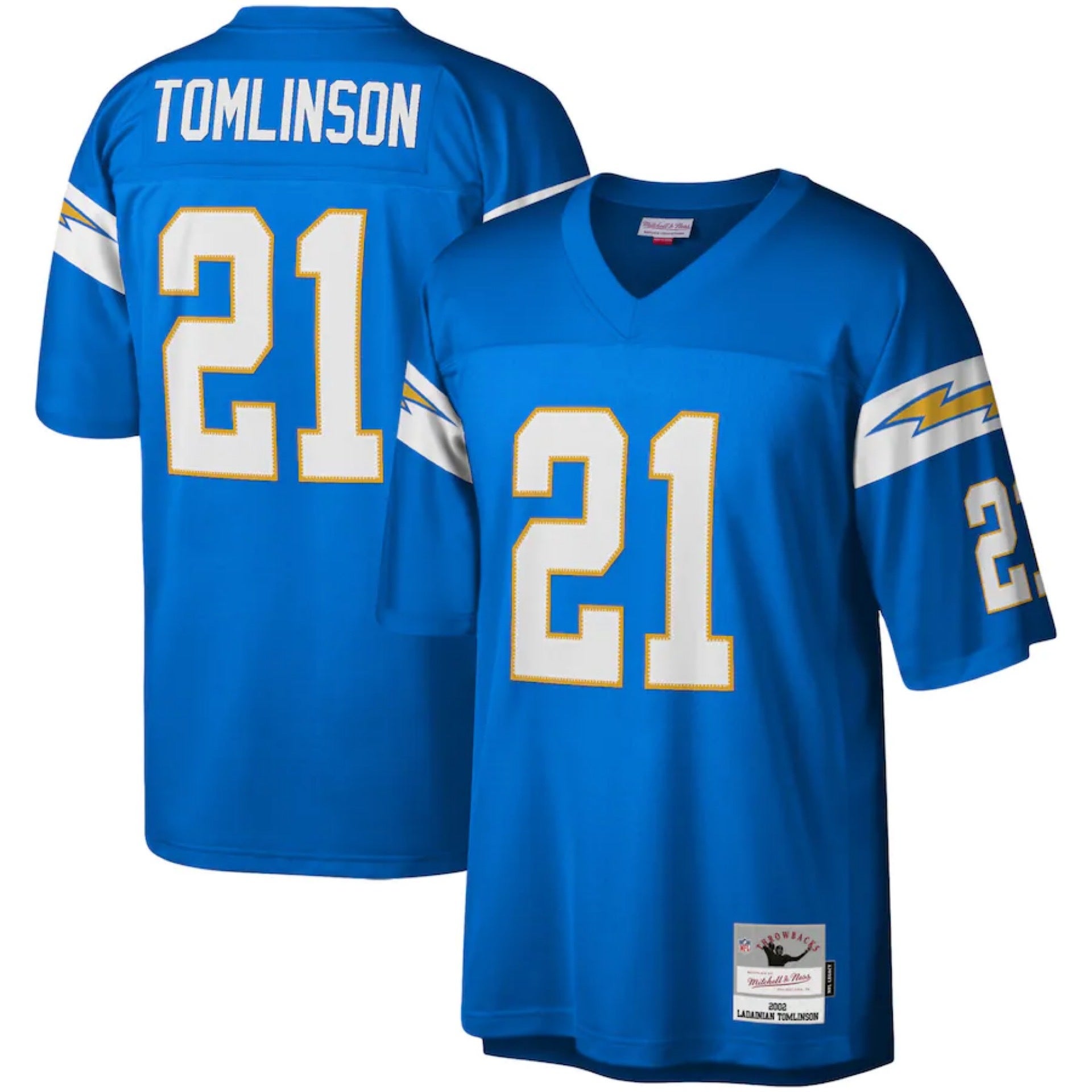 LaDainian Tomlinson Autographed and Framed Dark Blue Chargers Jersey