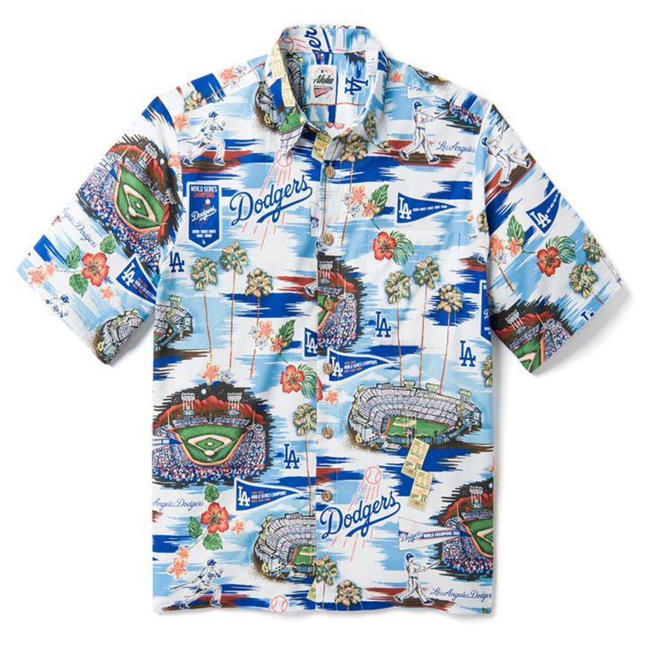 Los Angeles Dodgers 2022 Reyn Spooner Hawaiian Shirt