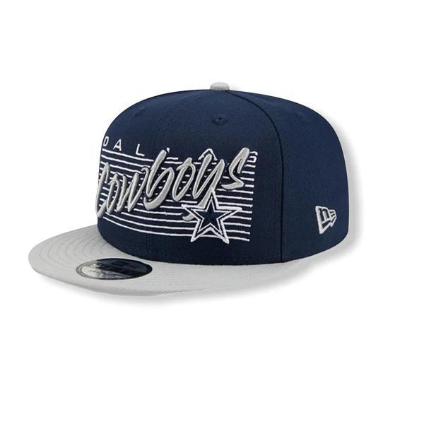 New Era Dallas Cowboys New Era Snapback Blue Script