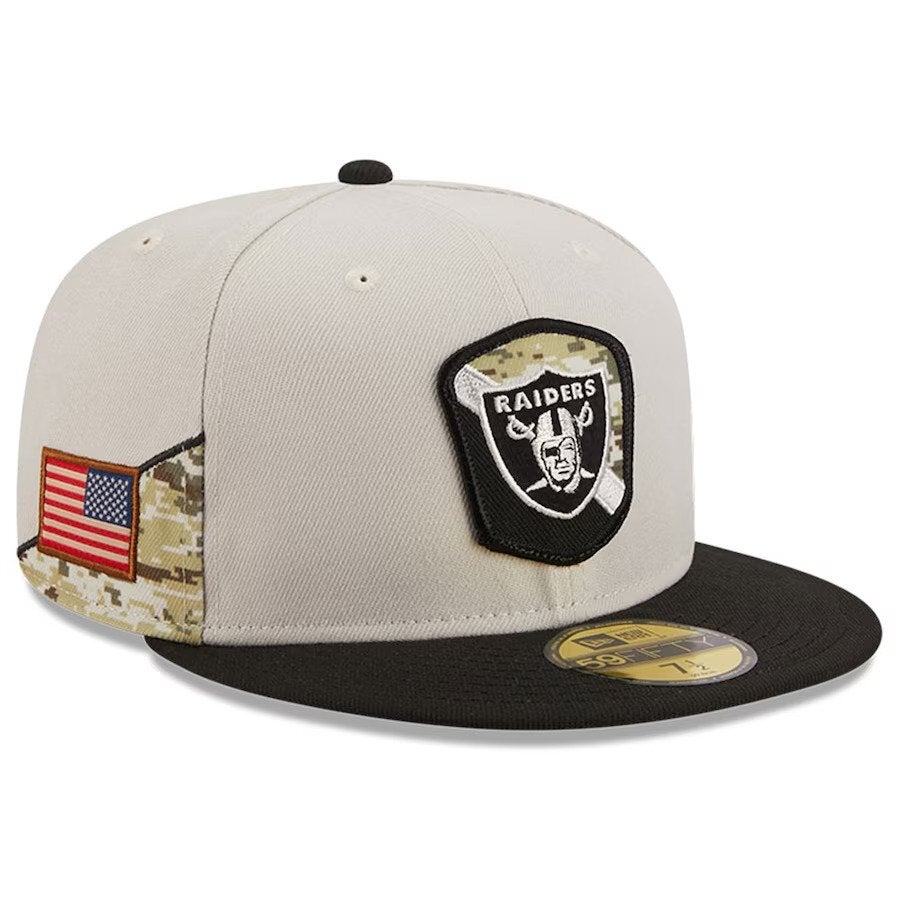 Las Vegas Raiders New Era 2023 Sideline Historic 59FIFTY Fitted